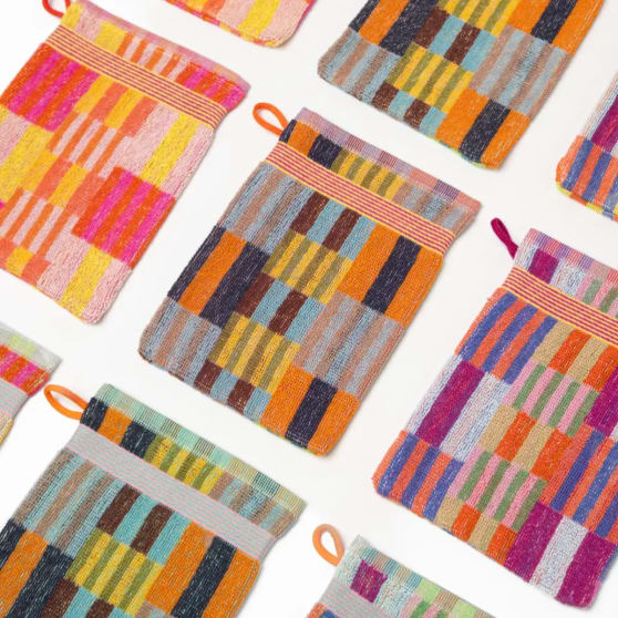 Foekje Fleur Odds & Ends Washand Trio (#72 tulip quilt)