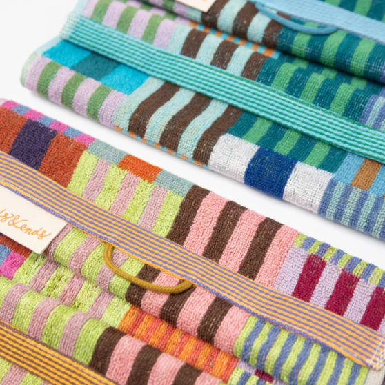 Foekje Fleur Odds & Ends Gastendoekje Duo (#83 tulip quilt)