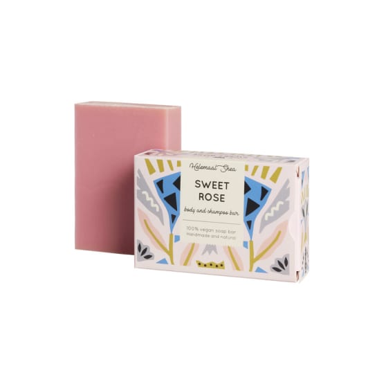 HelemaalShea Zoete Rozen Haar & Body Zeep
