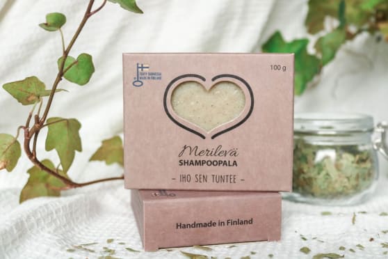 Catteco Zeewier Shampoo Bar (geurloos)