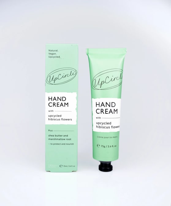 UpCircle Hand Cream with Hibiscus Flowers