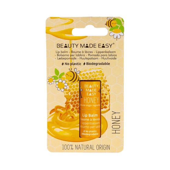 Beauty Made Easy Papertube Lipbalm Honey