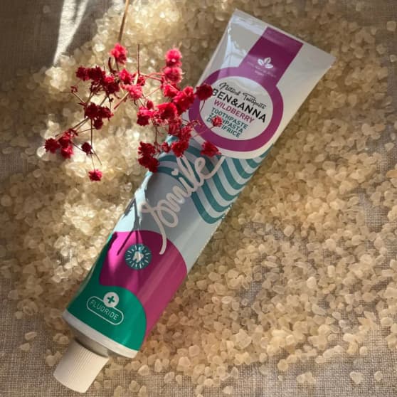Ben & Anna Tandpasta Smile met Fluoride Wildberry