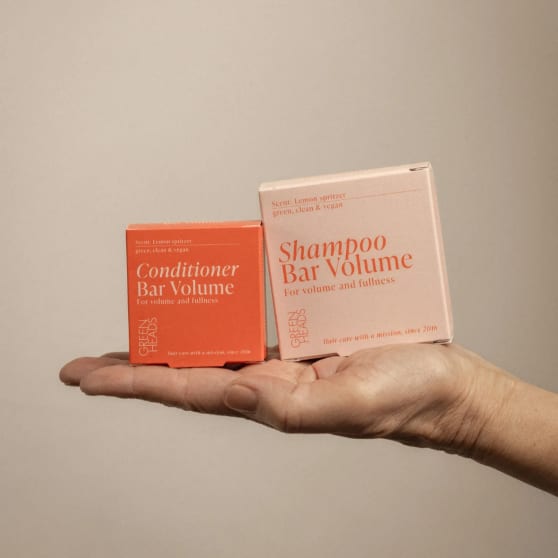 Green Heads Shampoo Bar Volume