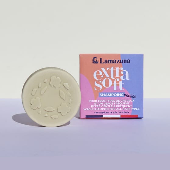 Lamazuna Extra Soft Shampoo Bar voor alle haartypes