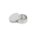 Eigen merk Aluminium blikje met deksel 30 ml