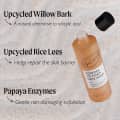 UpCircle Powder To Foam Face Wash with Upcycled Willow Bark + Papaya Enzymes