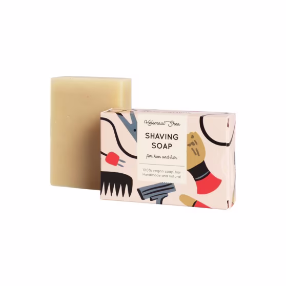 HelemaalShea Scheerzeep - voor hem en haar
