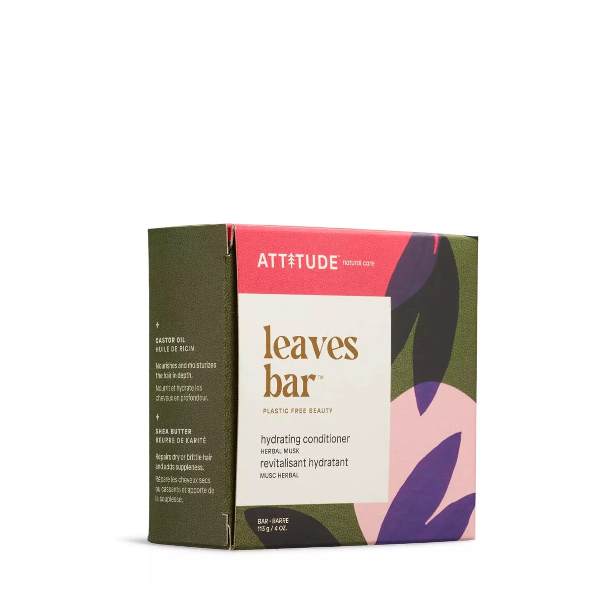 Attitude Hydrating Conditioner Bar Herbal Musk afbeelding