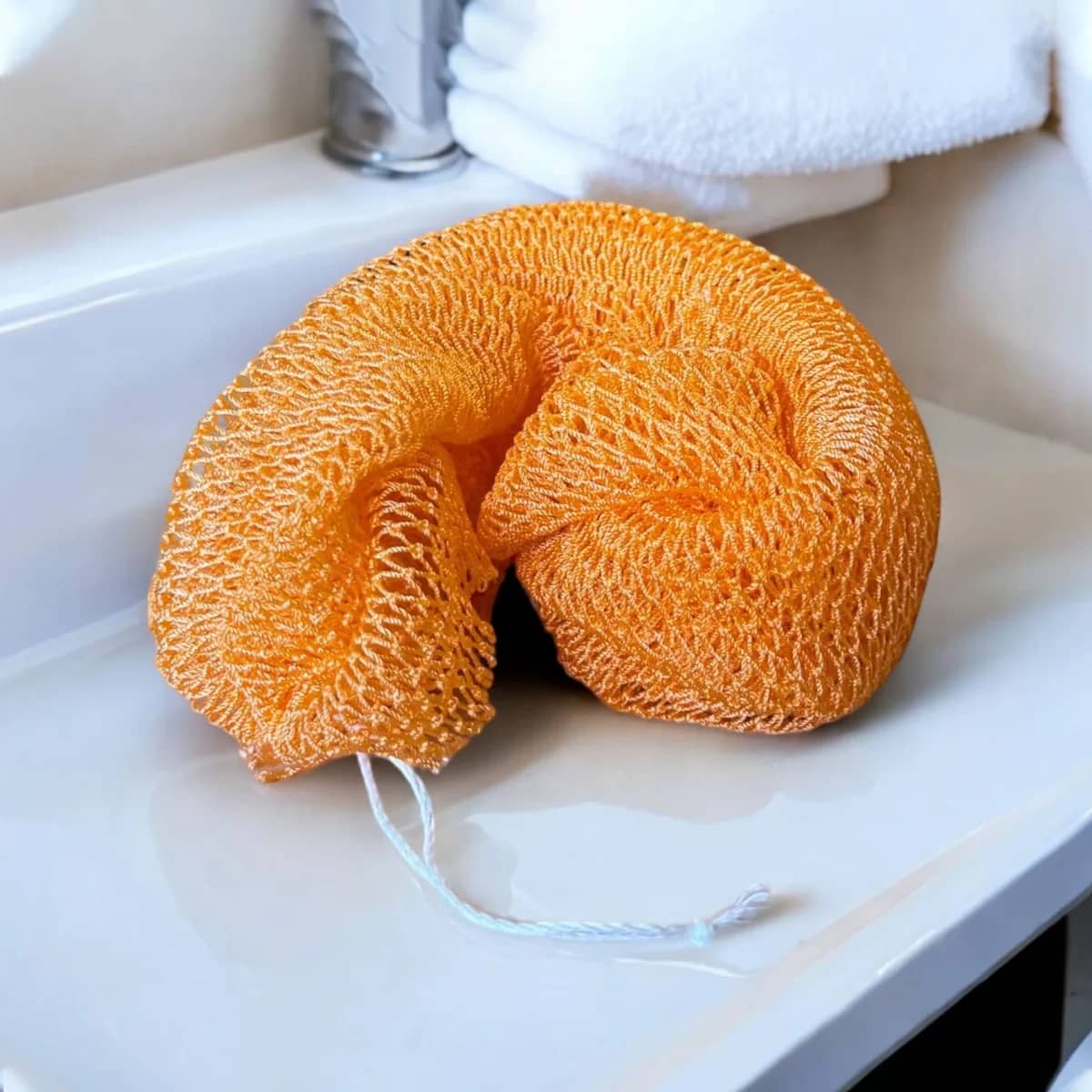 Africanfabs Afrikaanse Net Sponge Perzik