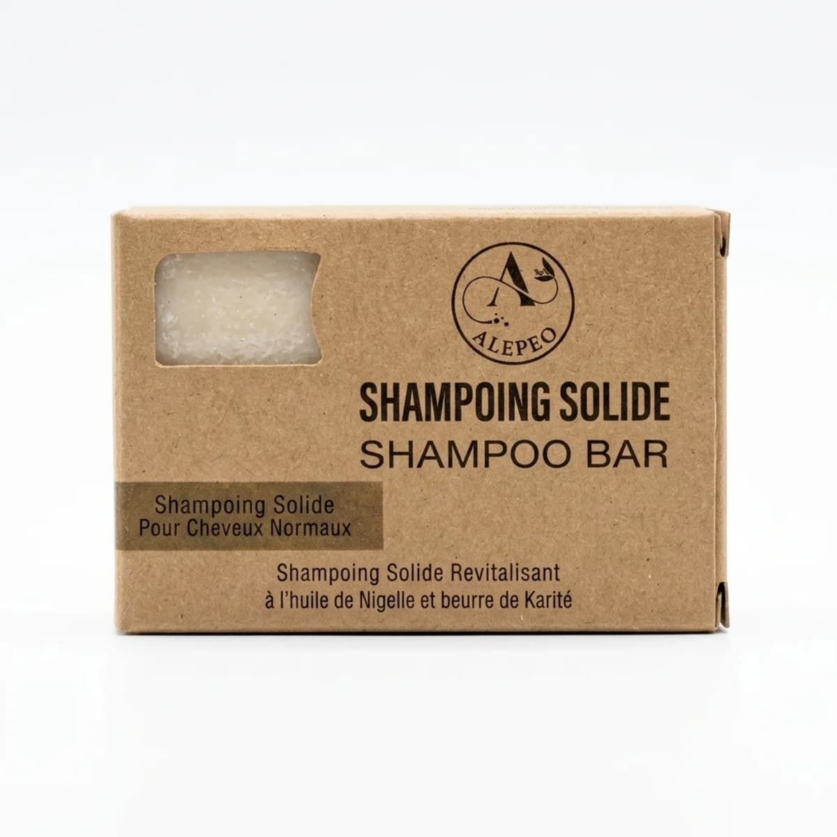 Alepeo Shampoo Bar Normaal Haar | Nigella-olie & Sheaboter