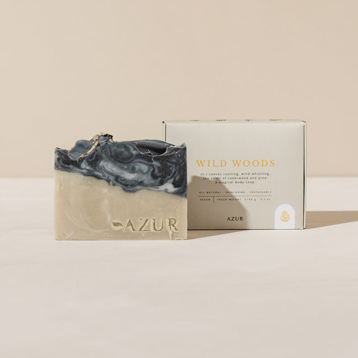 Azur Natural Bodycare Wild Woods Zeep Bar