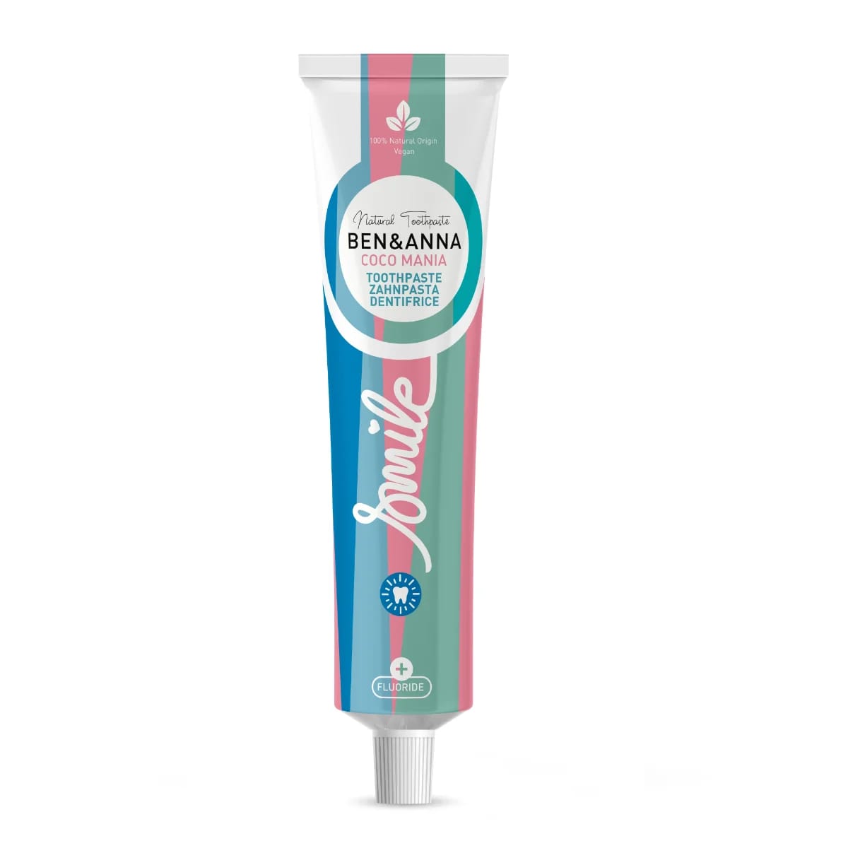 Ben & Anna Tandpasta Smile met Fluoride Coco Mania afbeelding 1