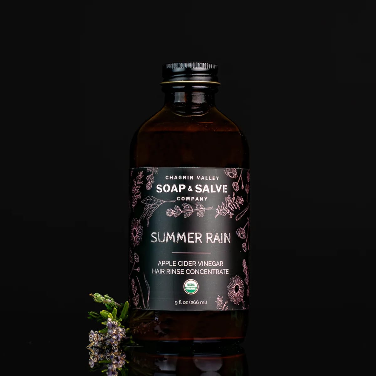 Chagrin Valley Apple Cider Vinegar Rinse Concentrate: Summer Rain afbeelding 1