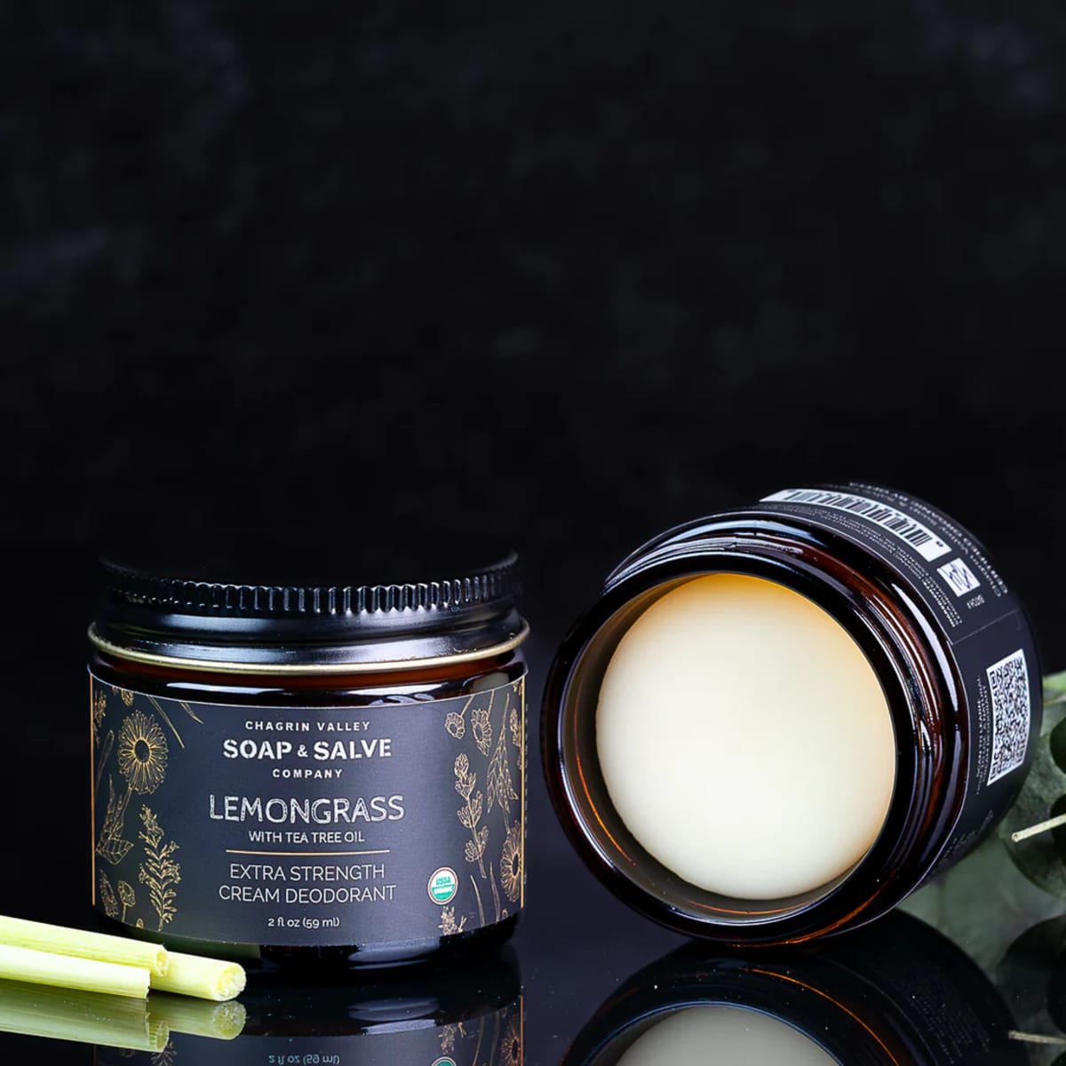 Chagrin Valley Deodorant Cream Extra Strength Lemongrass Tea Tree
