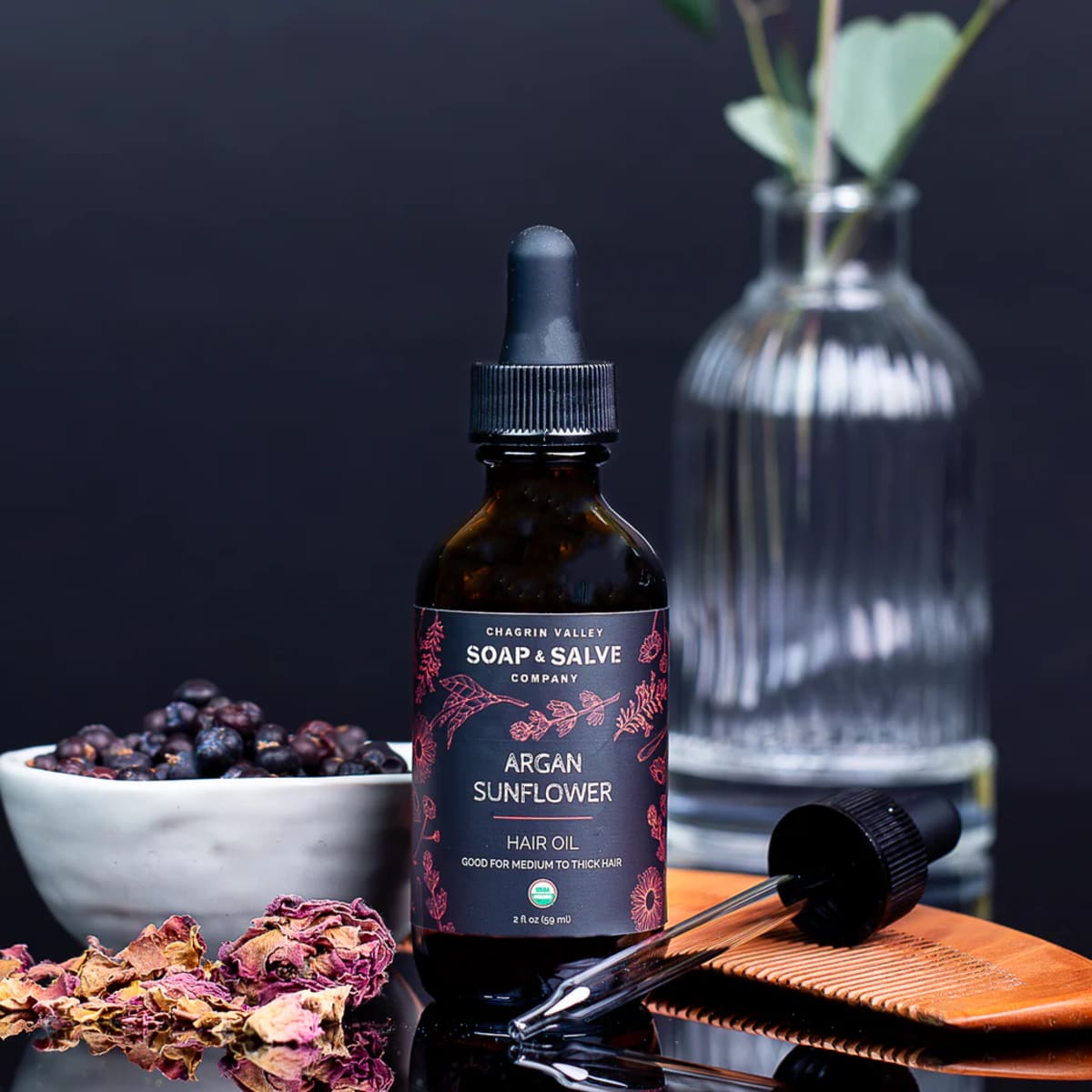 Chagrin Valley Argan Sunflower Hair Oil afbeelding 1