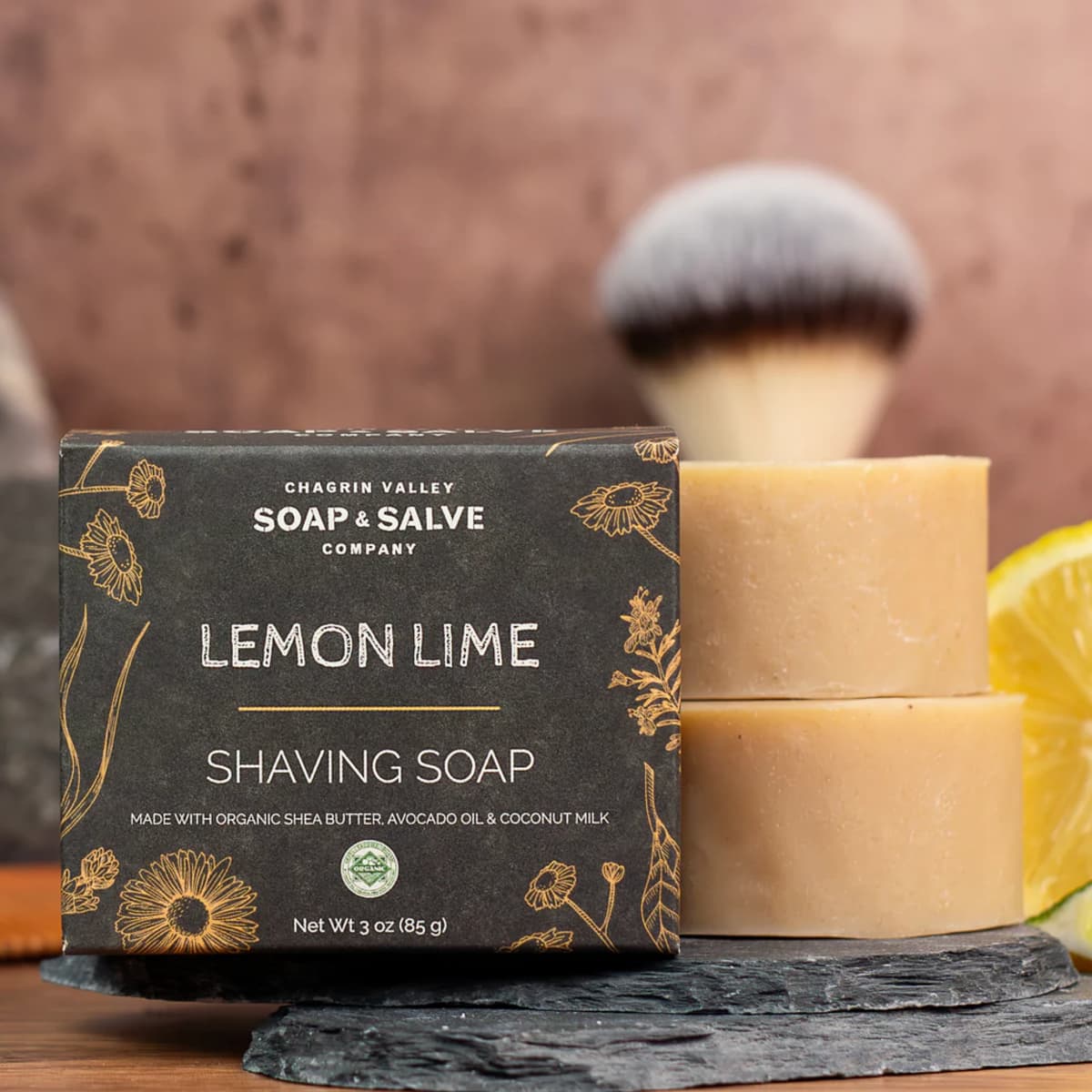 Chagrin Valley Shaving Soap Lemon Lime