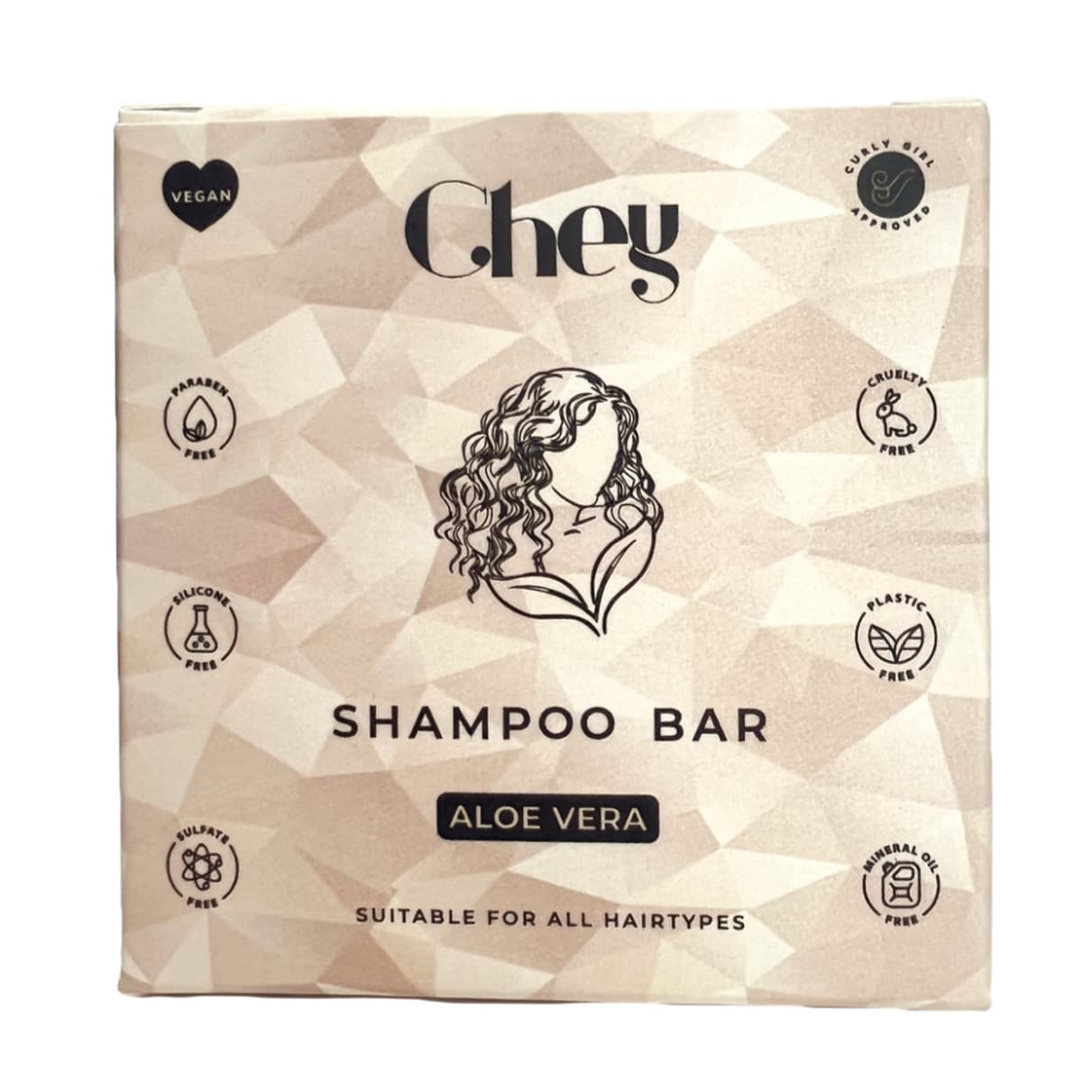 Chey Haircare Solid Shampoo Bar Aloe Vera afbeelding