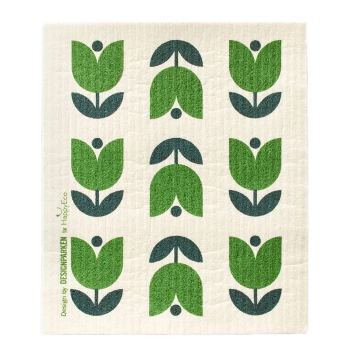 HappyEco Zweedse Vaatdoek Tulpen