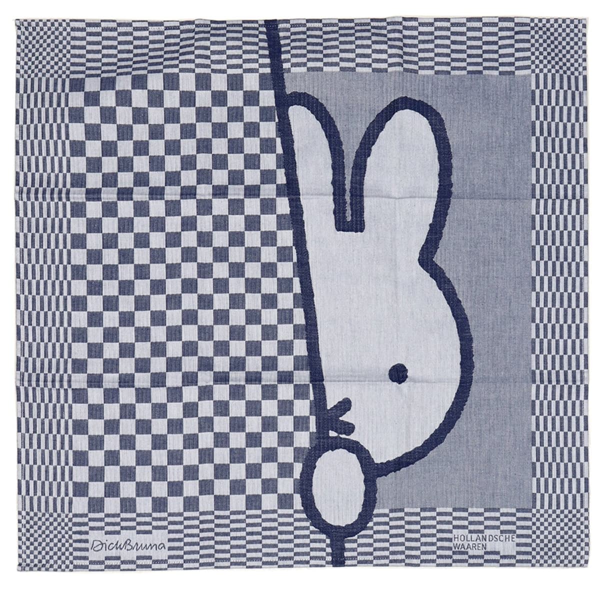 Hollandsche Waaren Theedoek Dick Bruna | Nijntje kijkt