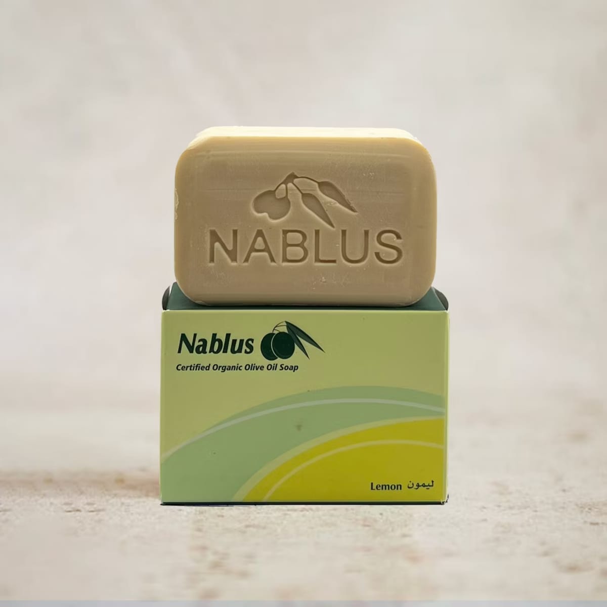 Nablus Soap Company Olijfoliezeep Citroen afbeelding