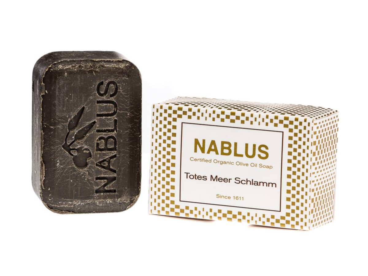 Nablus Soap Company Olijfoliezeep Dode Zee Modder afbeelding 1