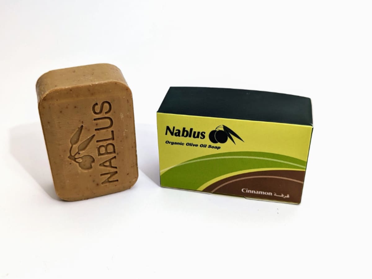 Nablus Soap Company Olijfoliezeep Kaneel afbeelding