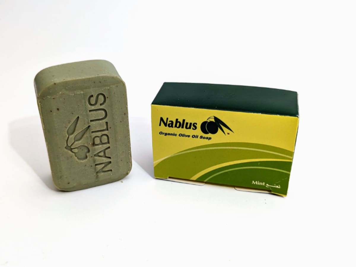 Nablus Soap Company Olijfoliezeep Munt afbeelding