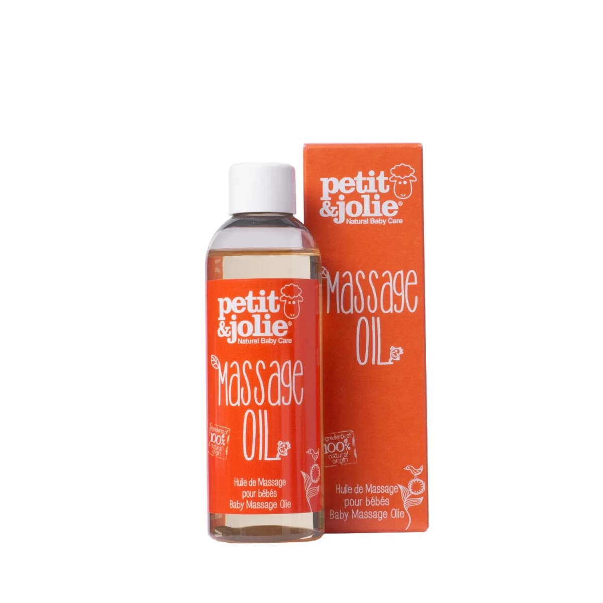 Petit&Jolie Massage Olie afbeelding