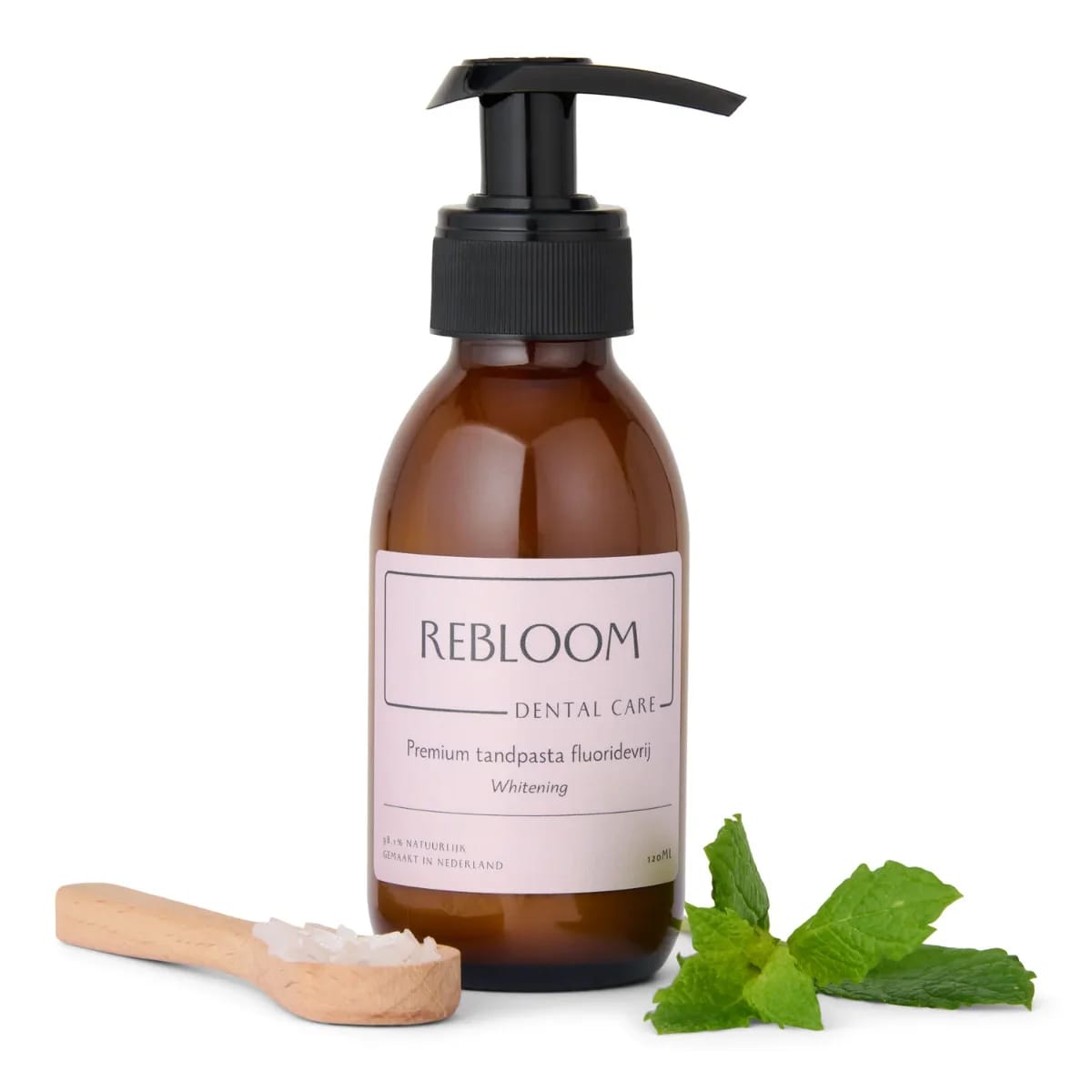 Rebloom Care Flesje Premium Tandpasta Fluoridevrij Whitening