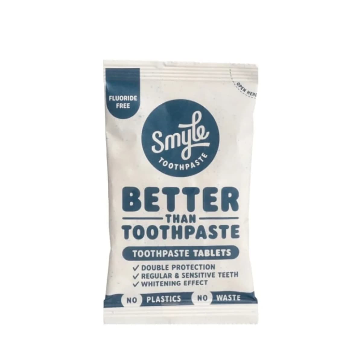 Smyle Tandpasta Tabs Freshmint Fluoridevrij Navulling afbeelding