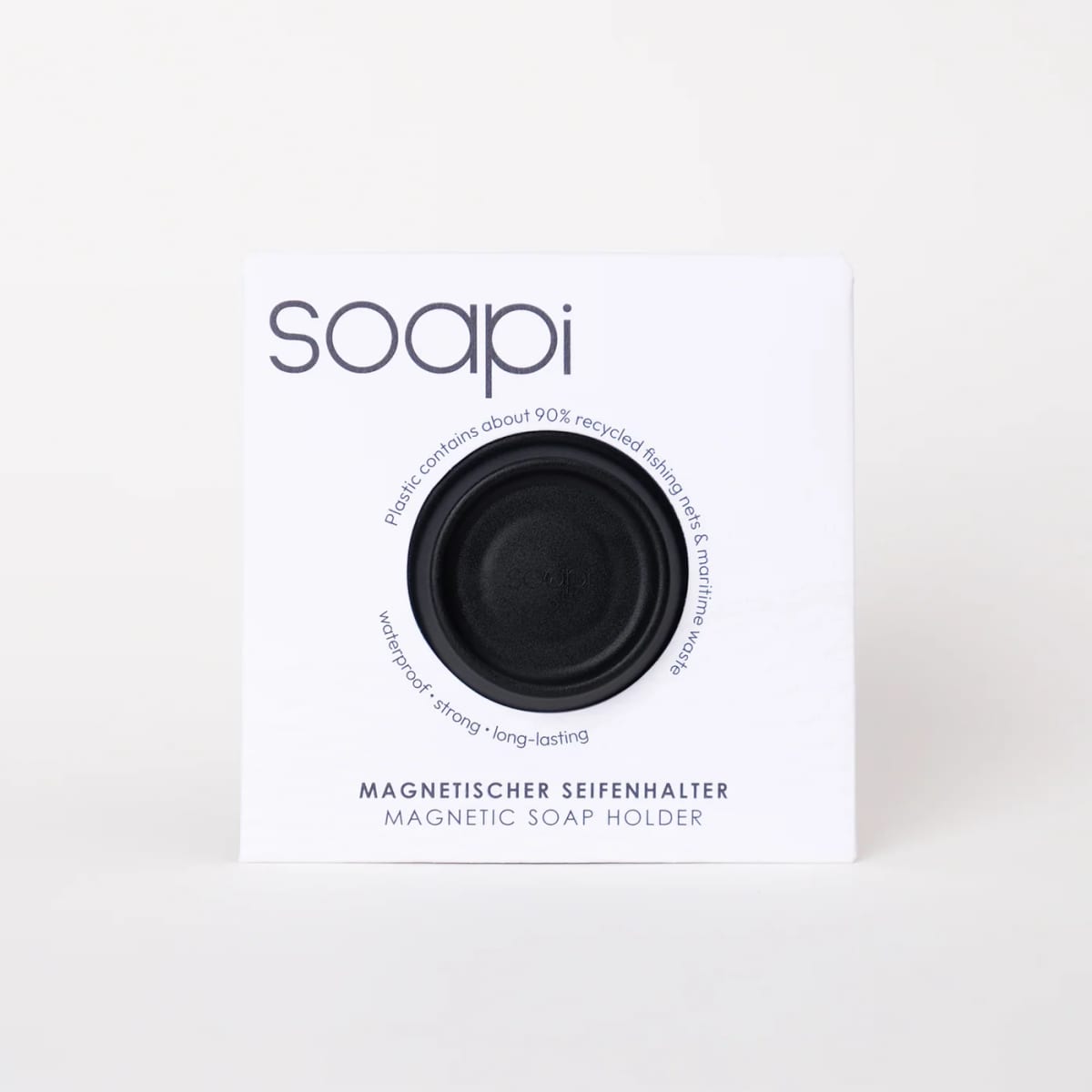 Soapi Soapi Magnetic Soap Holder Black