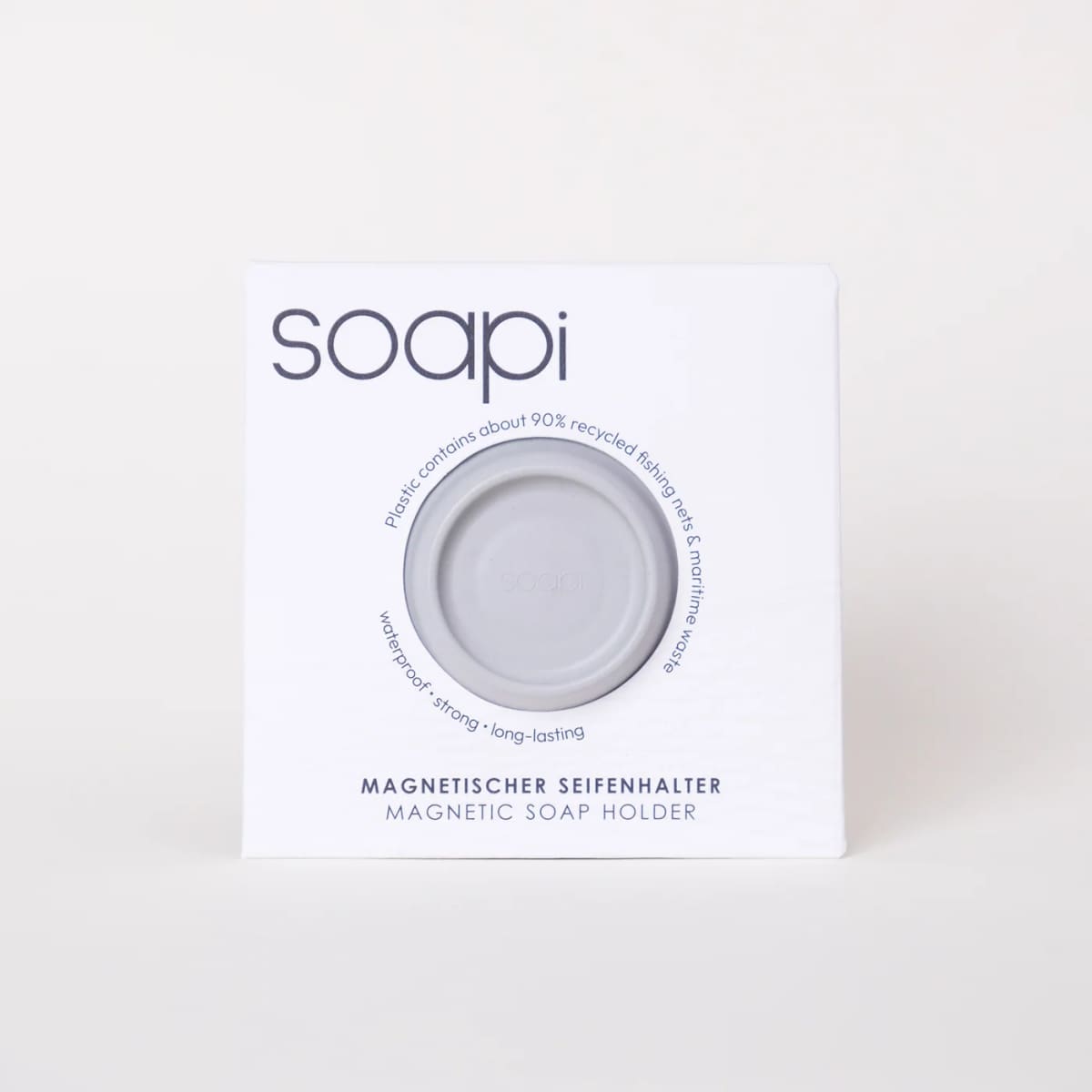 Soapi Soapi Magnetic Soap Holder Grey