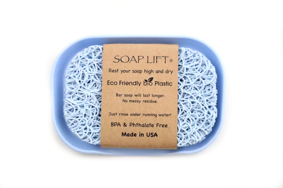 SoapLift Waterval Zeepbakje met Soaplift Seaside Blue