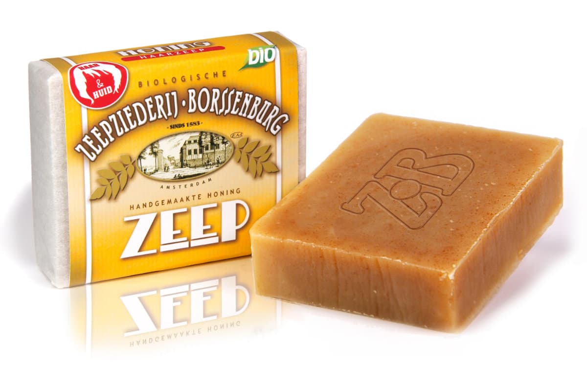 Zeepziederij Borssenburg Honing Haarzeep afbeelding 1