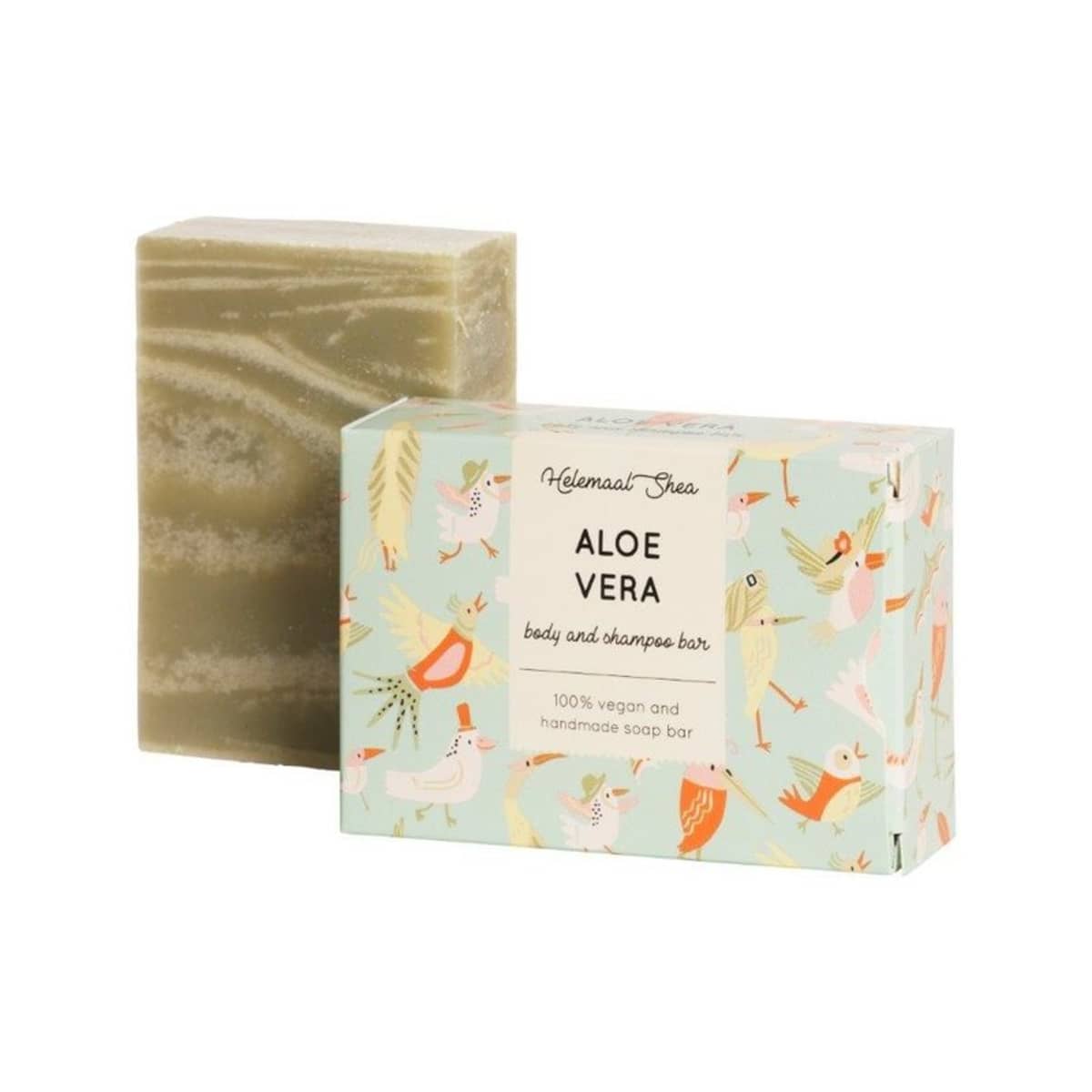 HelemaalShea Aloë Vera Haar & Body Zeep afbeelding