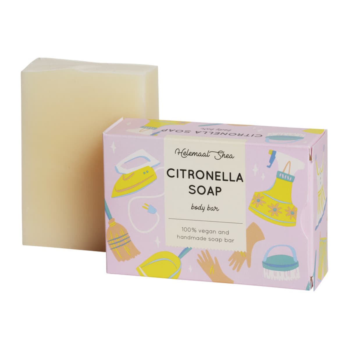 HelemaalShea Citronella Zeep afbeelding