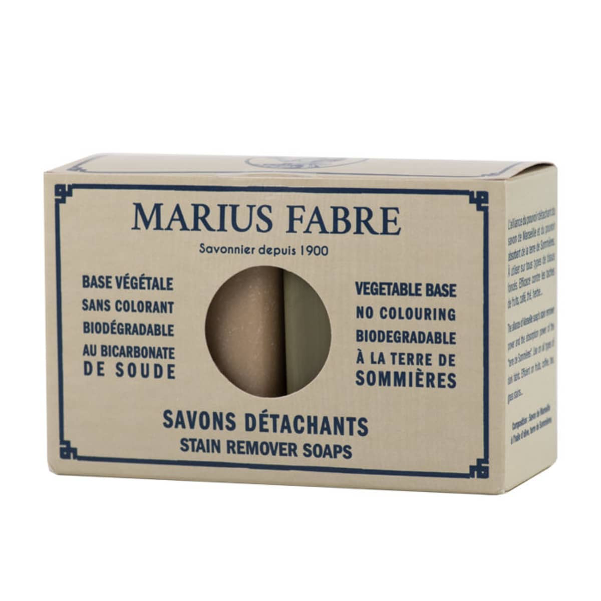 Marius Fabre Vlekverwijderende Zeep - Zuiveringszout (Baking Soda) & Terre de Sommières afbeelding