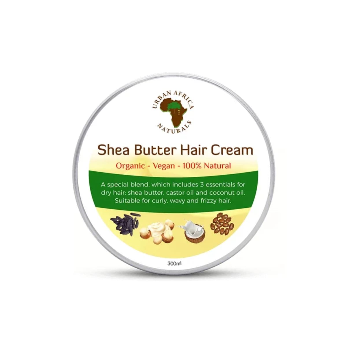 Urban Africa Naturals Shea Butter Haar Crème