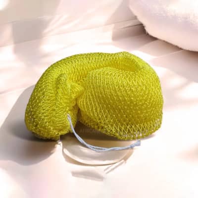 Africanfabs - Afrikaanse Net Sponge Geel