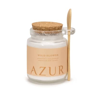 Azur Natural Bodycare - Badzout Wild Flower gemaakt van puur magnesiumzout