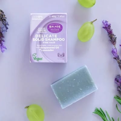 Balade en Provence - Solid shampoo for women | Fine hair | Lavender