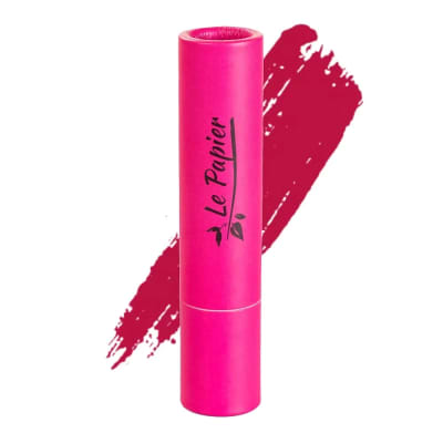 Beauty Made Easy - Le Papier Paper tube Lipstick | Petal 06 Glossy