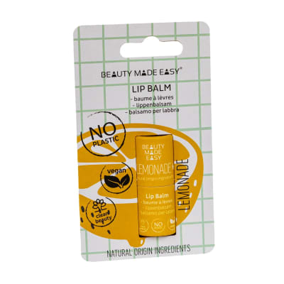 Beauty Made Easy - Papertube Vegan Lipbalm Lemonade