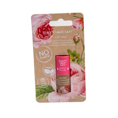 Beauty Made Easy - Papertube Vegan Tinted Lip Balm Roos