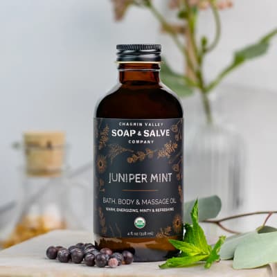 Chagrin Valley - Bath, Body & Massage Oil Juniper Mint