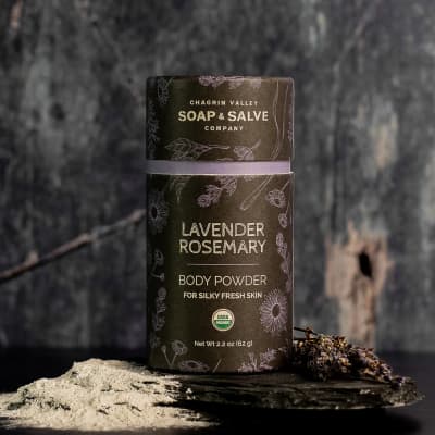 Chagrin Valley - Body Powder Lavender Rosemary