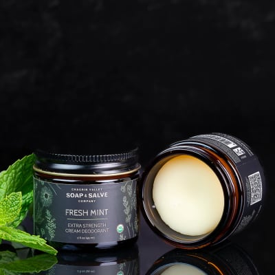 Chagrin Valley - Deodorant Cream Extra Strength Fresh Mint
