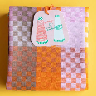 Foekje Fleur - Odds & Ends Theedoek (#166A checkered check)