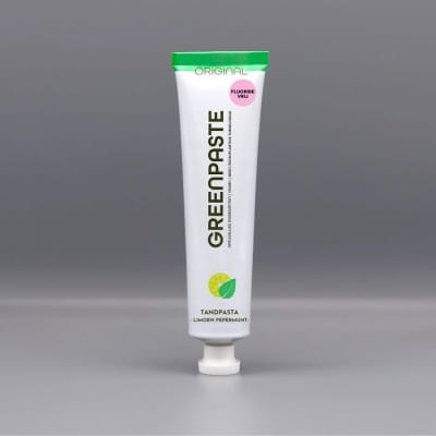 Greenpaste - Tandpasta Original Limoen Pepermunt Fluoridevrij